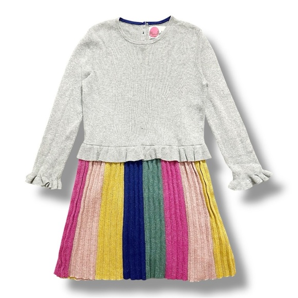 Mini Boden | Sparkly Knit Party Dress (7-8 yrs) 🌈 - Picture 1 of 7